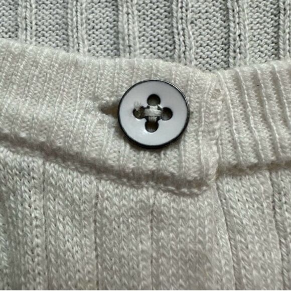 CAbi Broken Stripe midi length sweater. - Picture 5 of 7